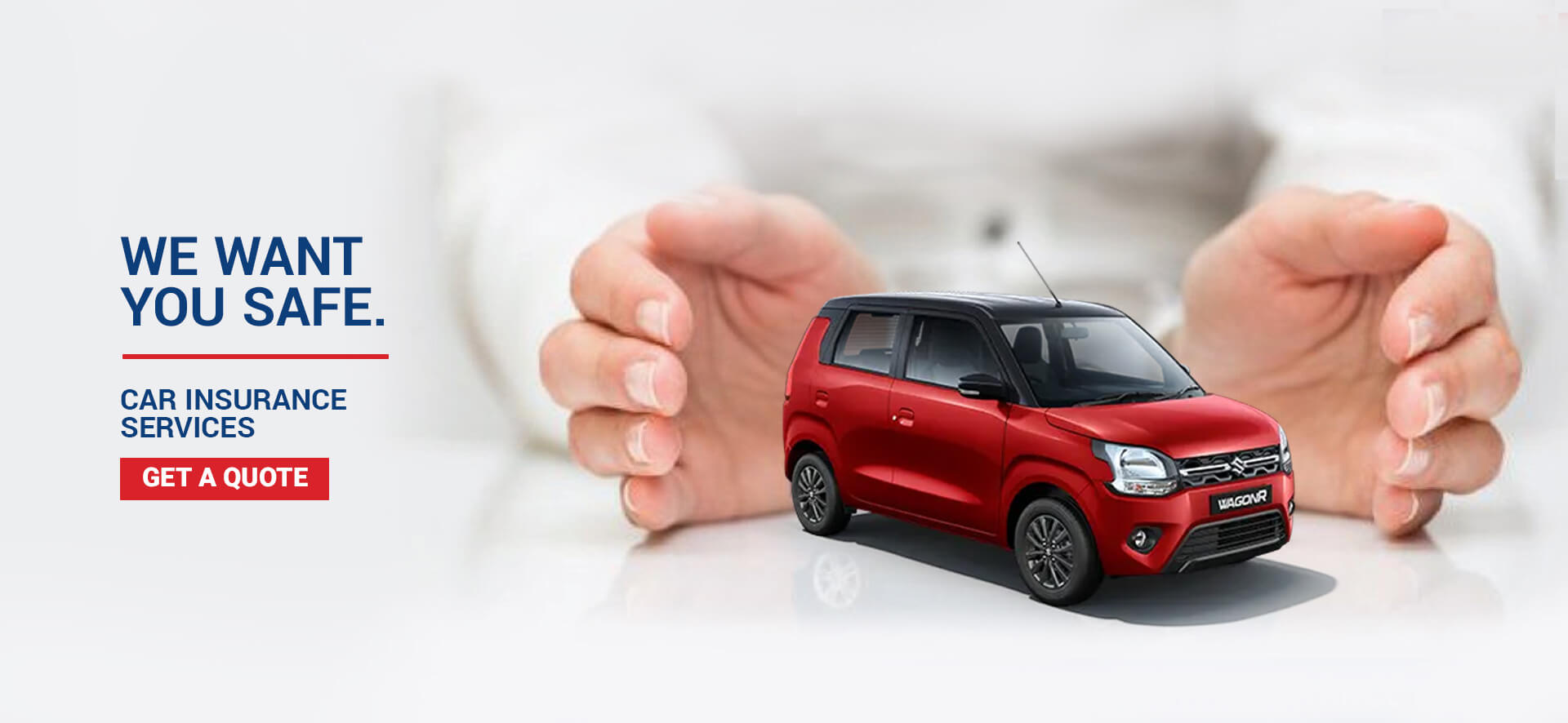 Maruti Suzuki car insurance banner — Supreme Automobiles